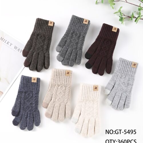 Guantes de Punto Mujer
