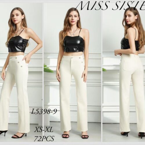 Pantalón Beige Vaquero