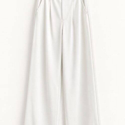 Pantalón  Blanco Antiarrugas