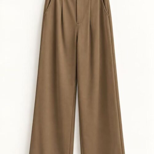 Pantalón Marrón Antiarrugas