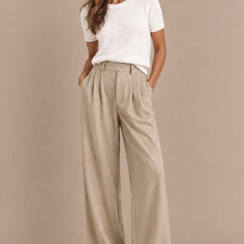 Pantalón Camel Antiarrugas