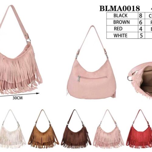 Bolso de Hombro Estilo Bohemio Diseño Flecos
