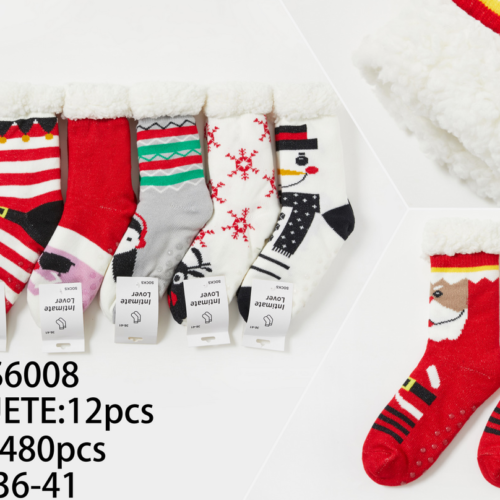 Calcetines de Casa Navideños Mujer