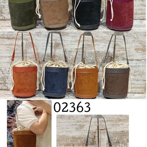 Bolso Bombonera Piel Serraje